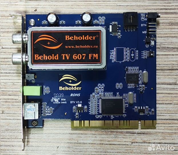 Плата для оцифровки видео Behold TV 409 507 FM