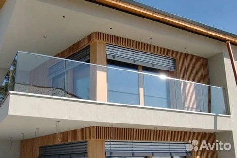 Стеклянные перила