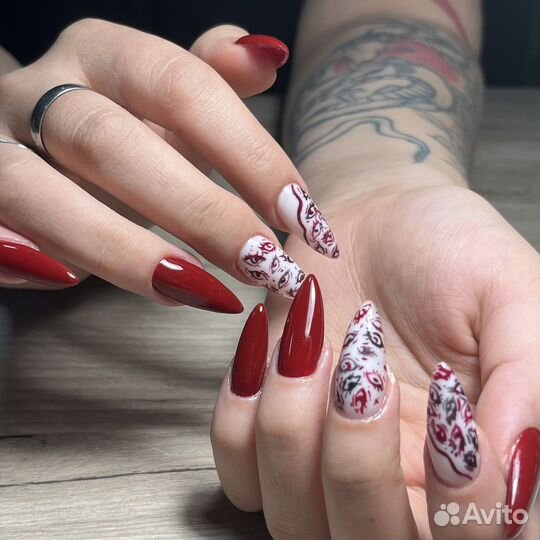 Маникюр, наращивание ногтей, педикюр