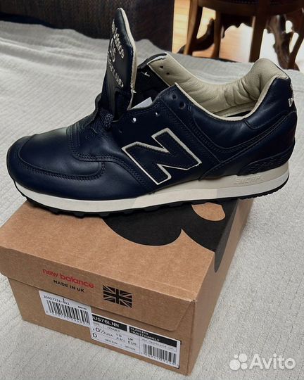 New Balance 576 UK синие кожа