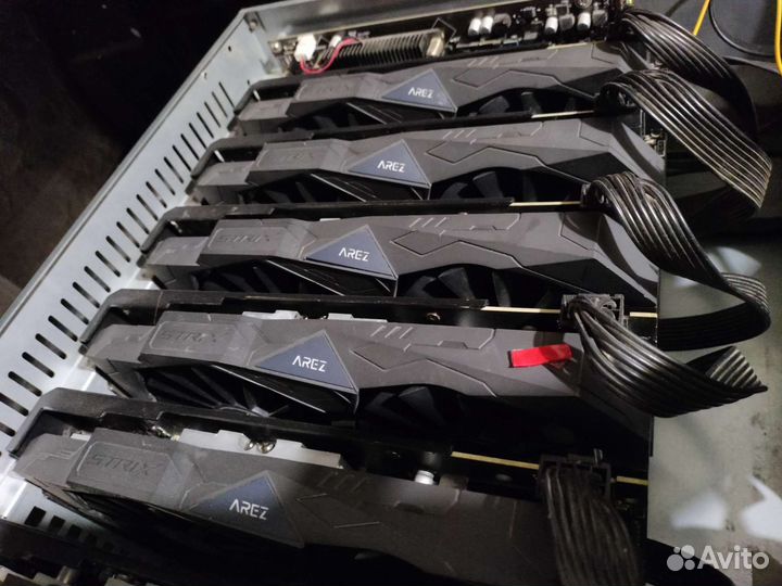 RX 580 2048 SP Asus 8 карт