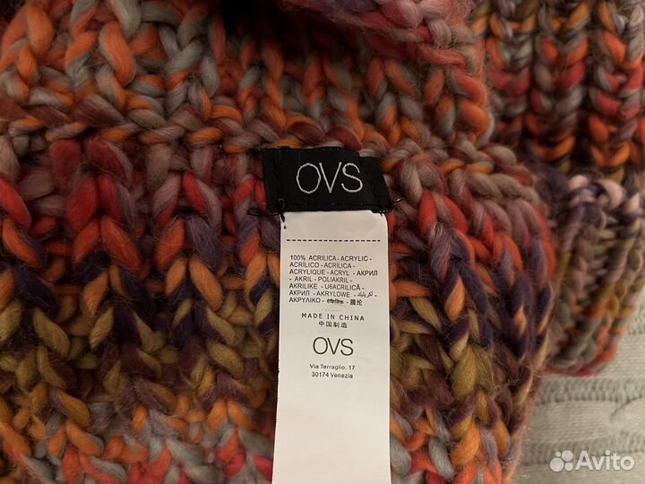 Зимняя женская шапка и снуд (комплект)