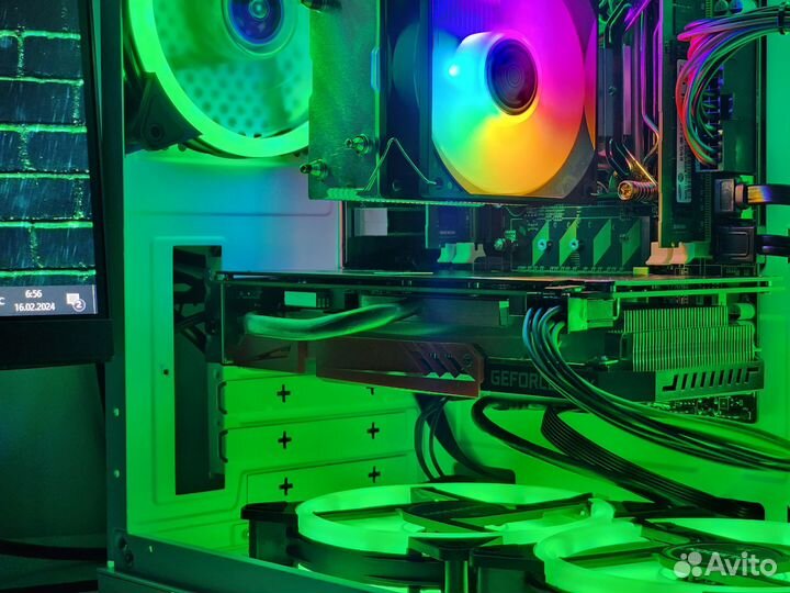 Игровой пк GTX 1660 super+ inтеl I7 RAM:16GB SSD