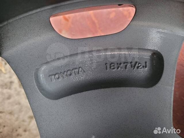 Оригинал toyota hilux black штатные Диски