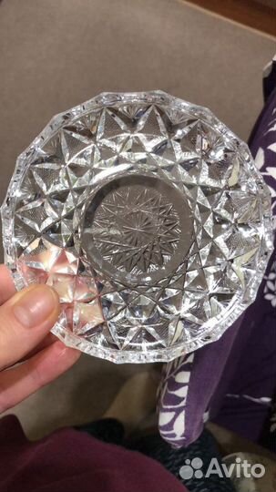 Хрустальная пепельница СССР