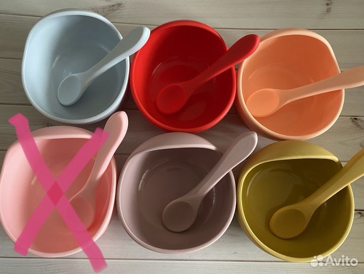 Силиконовая посуда для детей