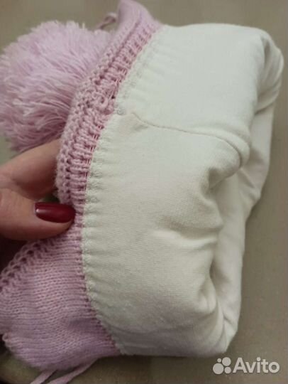 Шапки на 3-7 лет, манишка, шлем поддева