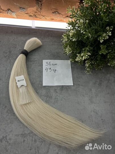 Волосы для наращивания блонд бу