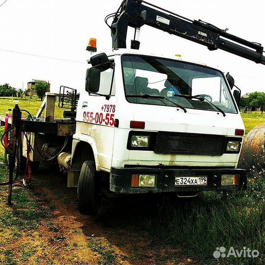 Услуги эвакуатора, манипулятор, техпомощь, чек