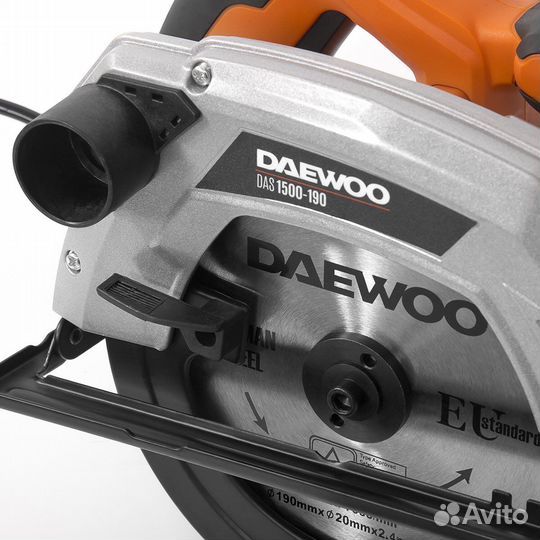 Дисковая пила Daewoo DAS 1500-190