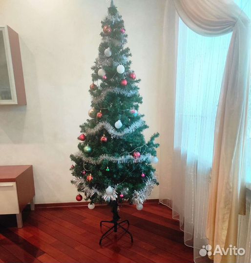 Ёлка искусственная без игрушек 2м