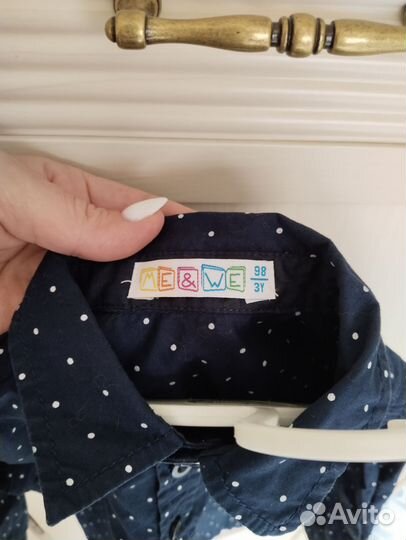 Рубашка для мальчика 92, 98, 104