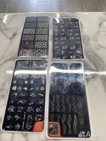 Пластины для стемпинга бу