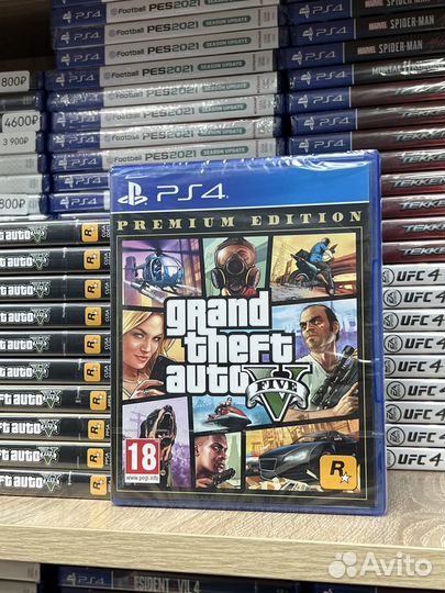 Новые GTA 5 PS4/PS5