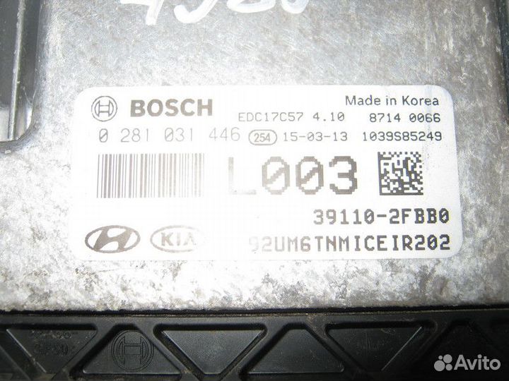 Блок управления двигателем Kia Sorento Prime 3 UM