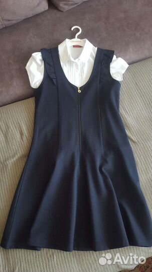 Школьные блузки,сарафаны,158-164