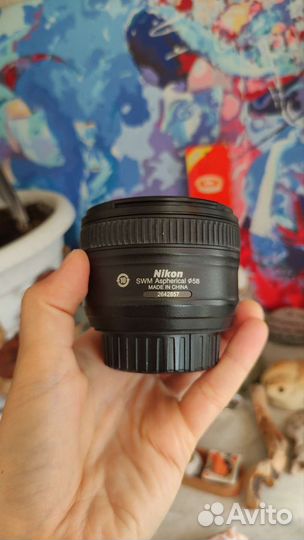 AF-S nikkor 50MM F/1.8G