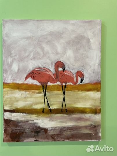 Картина неизвестного художника привезена с Парижа