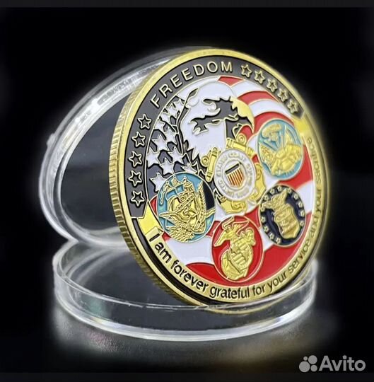 Монета Морпехи США Ястребы