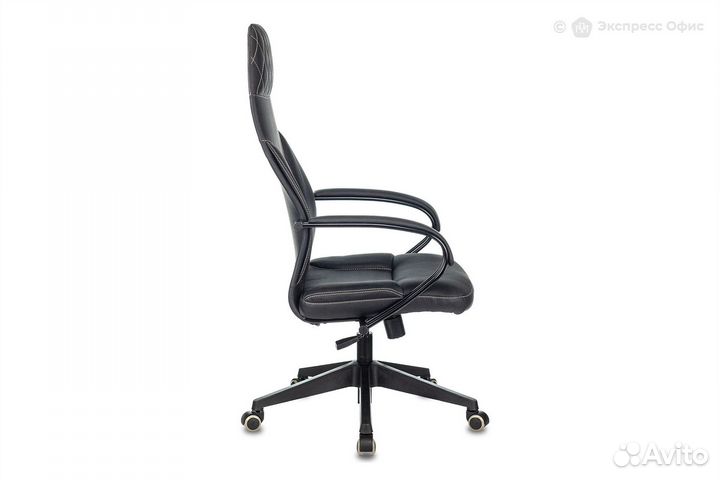 Кресло для руководителя Бюрократ CH-608/ECO/black