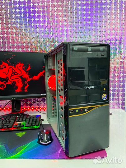 Игровой компьютер i3-2130/HD 6770/8GB/SSD