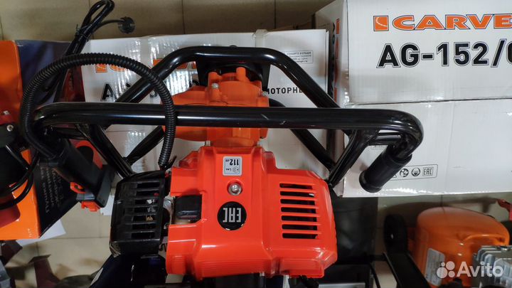 Бензобур (мотобур) Карвер