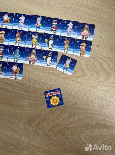Карточки fruit-tella (фруттелла)
