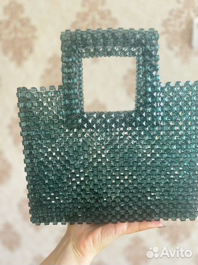 Сумка из бусин ручной работы