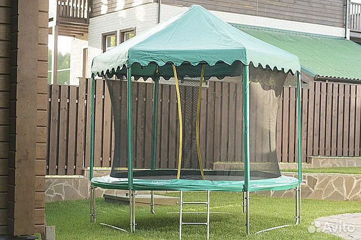 Батут Hasttings Classic Game Green (3,66 м)