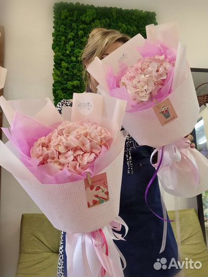 Букет Гортензия стильный