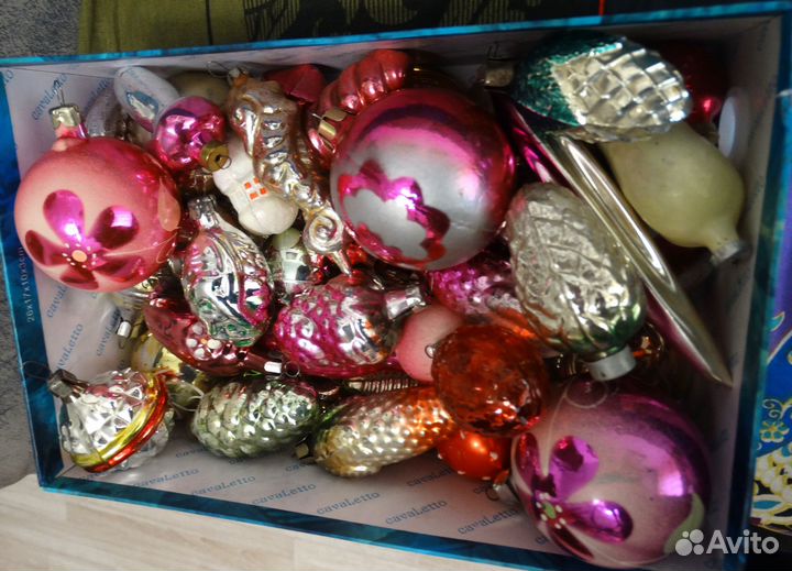 Елочные игрушки. СССР