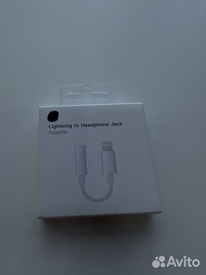 Переходник с lighting на aux