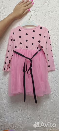 Платье для девочки 92