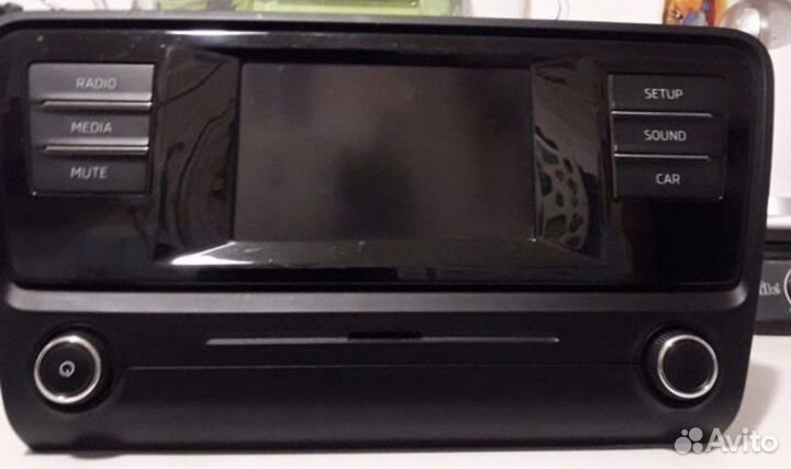 Головное устройство skoda octavia a7