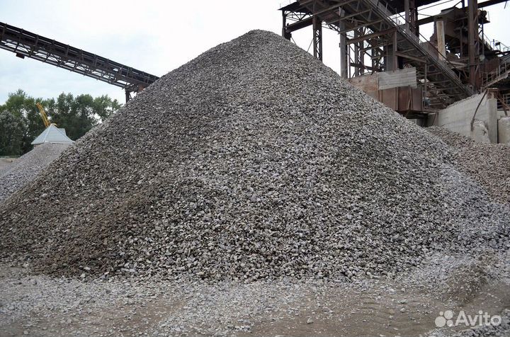 Щебень в наличии