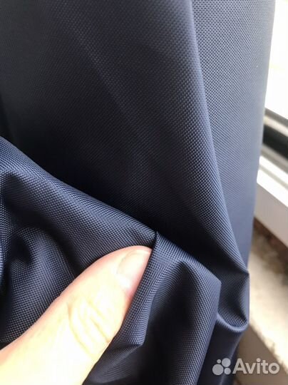 Ткань плащевая темно-синяя