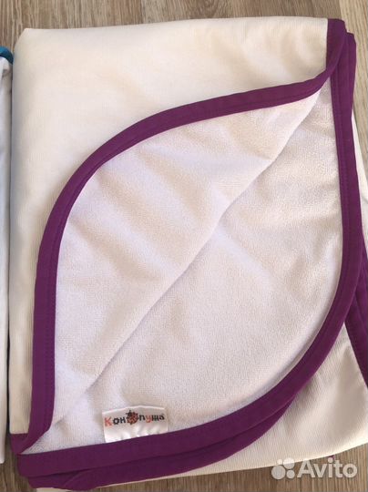 Пеленка непромокаемая Конопуша 100х120, 2 шт