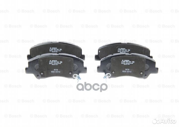 Колодки тормозные дисковые (с отверстиями для п