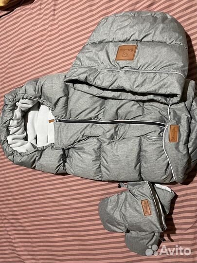 Зимний конверт в коляску Mansita Transform Plus