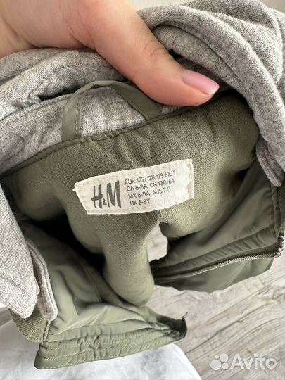 Куртка hm на мальчика 122-128