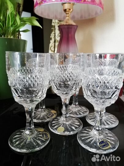 Фужеры Богемия времен СССР