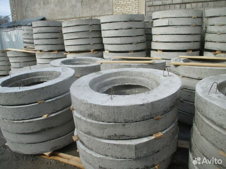 Бетонные жби кольца оптом