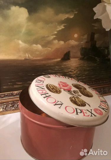 Обливной орех Красный Октябрь редкая старая банка