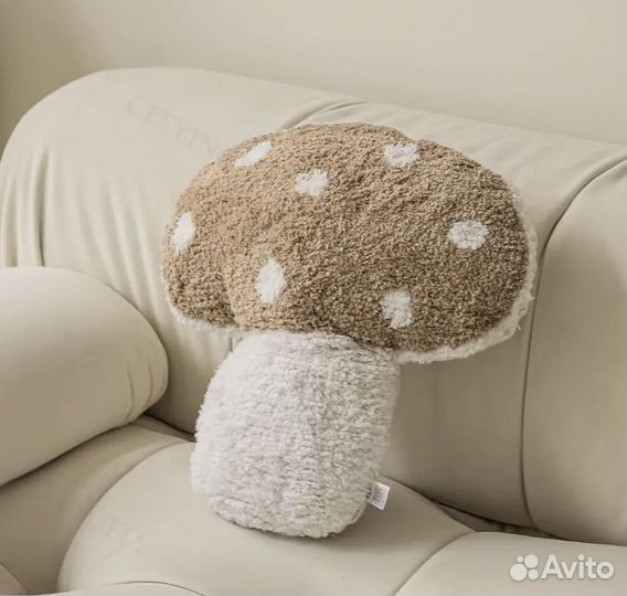Подушка декоративная в виде гриба