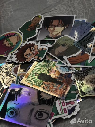 Наклейки аниме