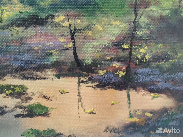 Картина маслом на холсте от автора