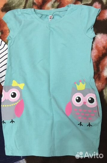 Детские вещи пакетом на девочку 110-116 р