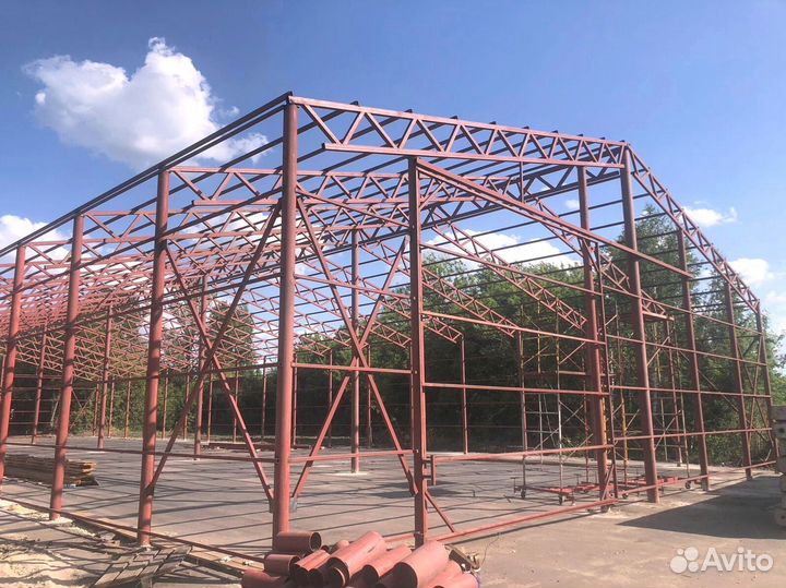 Ангар металлический