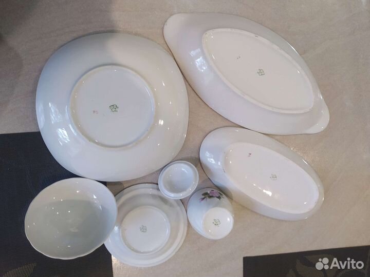 Набор столовой посуды Южноуральский фарфор з-д