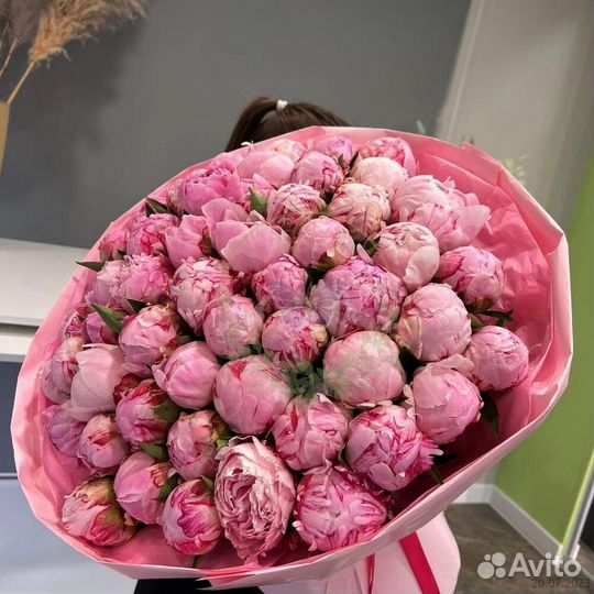 Пионы 9 15 25 пион Букеты Цветы